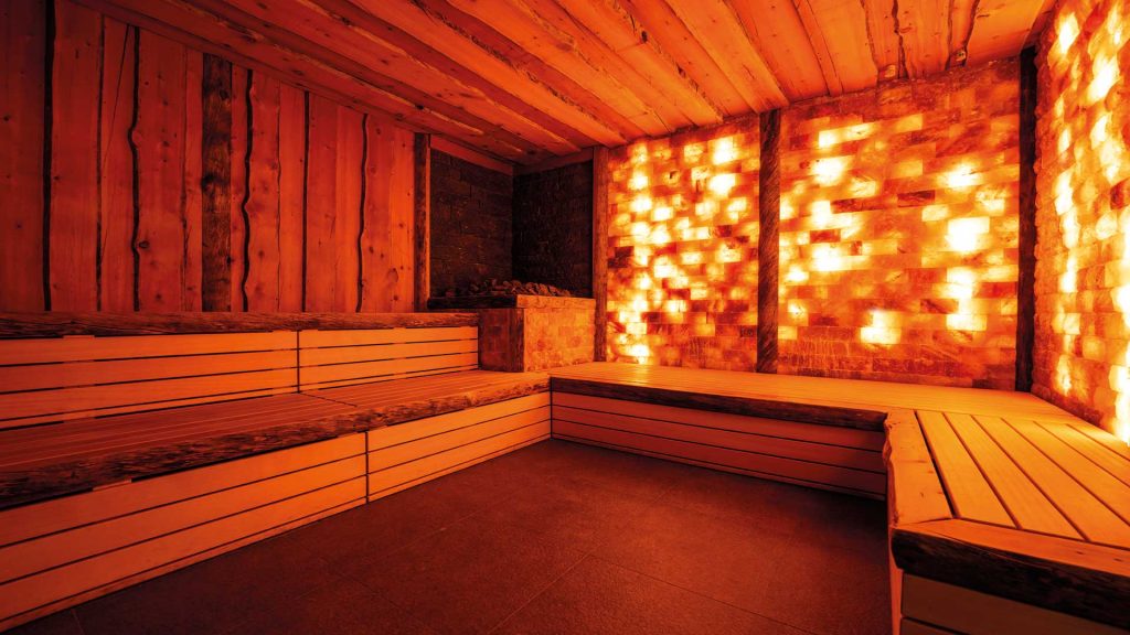 Zoutsteen sauna