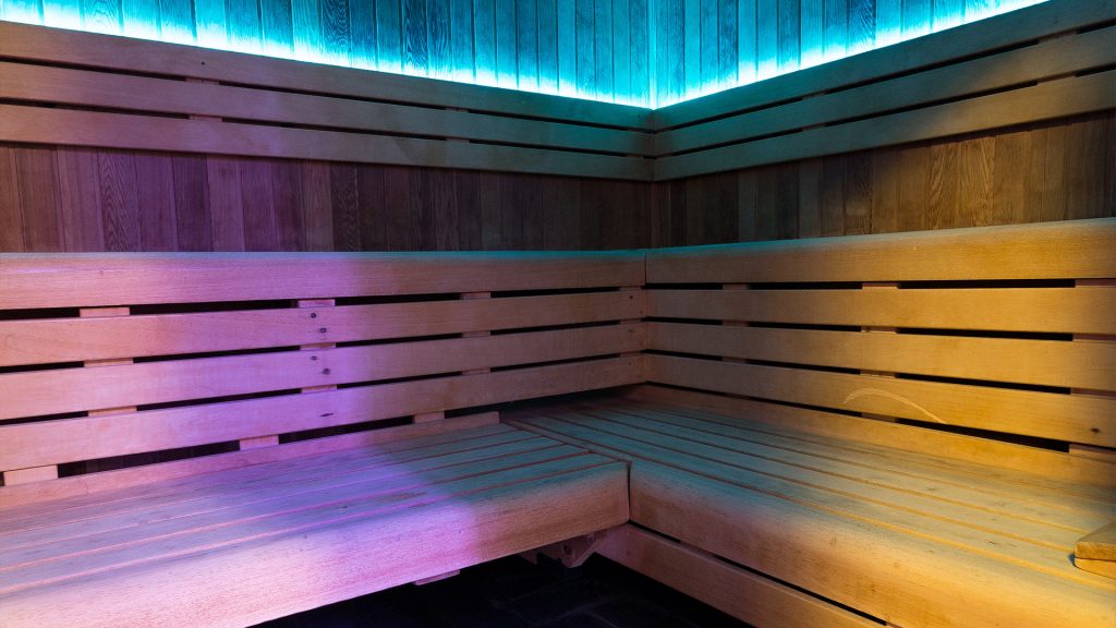 Kleuren sauna